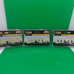 Postage - 3 x Packs of Model Train Figures Graham Farish