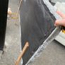 Velvet headboard - double bed Image 3