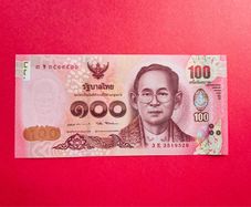 Thailand  100 Baht  2015  Pick 120  King  Rama  X ( Uncirculated)