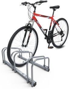 3 Bike Stand Floor or Wall mounted bike rack for garage Bicycle Parking rack Cycle Storage Locking Stand