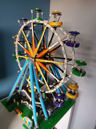 Lego compatible ferris wheel