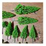 New Model Trees Pack J: ( Hornby Bachmann MicroScalextric wargames Scenic Lima Scalextric ) Image 3