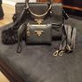 Prada Handbag and Purse set Image 3
