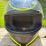 Duchinni D705 Syncro Full Face Motorcycle Helmet - Black/Neon Yellow L Image 3