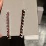 Calvin Klein Tune Stainless Steel Swarovski Cube Earring Image 2