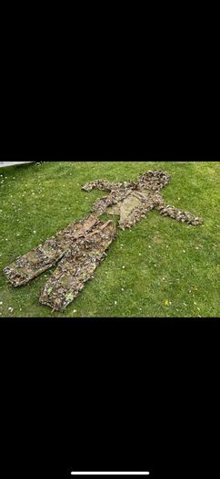 Airsoft Noveritch Ghillie set - Amber