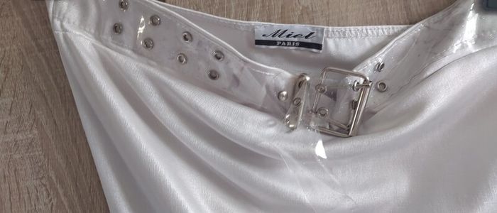 asymmetric top / mini dress fits size small
