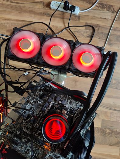 Tempest 360mm ARGB Liquid CPU Cooler Black