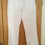 M&S PER UNA Straight Leg White Trousers 16 New Image 2
