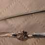 white metal sweet heart brooch,  militaria Image 4