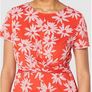 Amazon Brand Find Womans Tie Waist Cotton Dress Red Size S Image 3