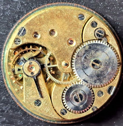 Antique Omega Fob Watch movement - running well