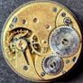 Antique Omega Fob Watch movement - running well Image 5