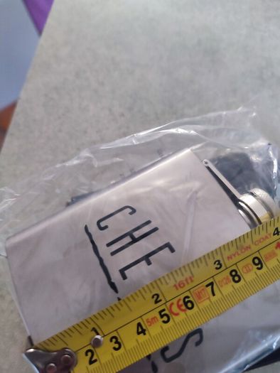 Scott & Lawson Comin's Cr Hip Flask New In Box.