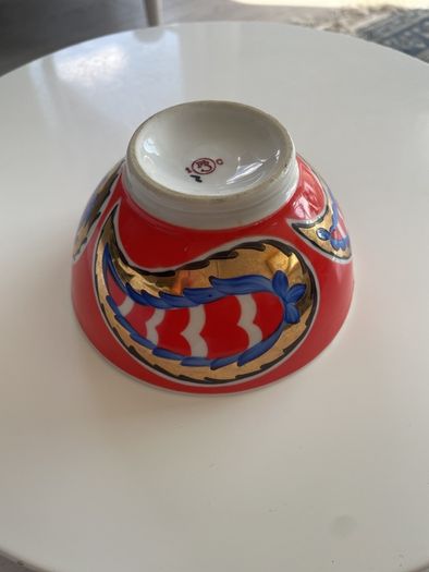 Old Hand Painted Collectible Bowl
