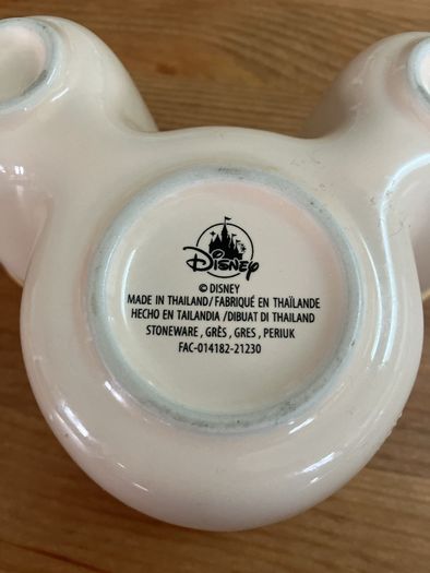Disney store stoneware dish