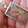 Vintage Sterling Silver 925 Flower Necklace (length 27" - 23,6g) Image 6