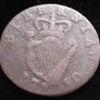 #777 - Hibernia - Ireland - 1750 - Half Penny Image 2