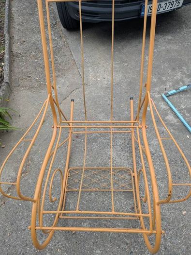 Metal garden chair