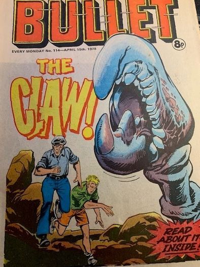 Bullet Comics - Issues 105,108,111-115- DC Thomson -Vintage UK Comics