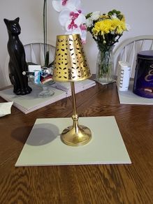 brass tealight
