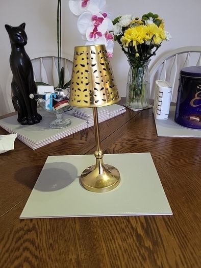 brass tealight