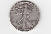 USA, Half Dollar, 1942, 90% silver coin (no. 471)