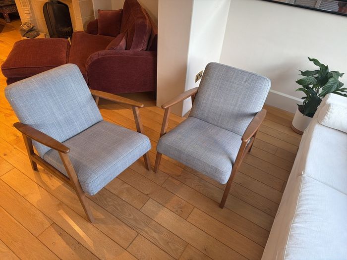 pair of armchairs