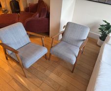 pair of armchairs