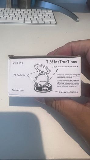Vacuum Magnetic Phone Mount