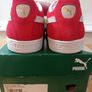 PUMA Suede Classic XXI Trainers- High Risk Red/Puma White- UK 10 Image 4
