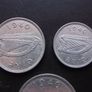1940 Irish Republic. Set of 3 Silver Coins: Half Crown&Florin&Shilling. Nice Condition! Image 5