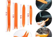 4PCS Car Door Trim Panel Dash Stereo Radio Installer Removal Pry Tools Plastic