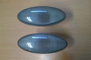 Smoked Side Light Repeater Indicators Set Vauxhall Opel Vectra B (j96) 95-03