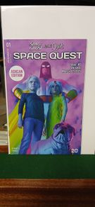 Space Ghost/Jonny Quest Space Quest Ashcan Mark Spears Cover