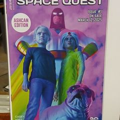Space Ghost/Jonny Quest Space Quest Ashcan Mark Spears Cover