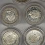 Great Britain Silver Proof 1984 1999 2007 2005 2004 2006 2003 1999 2002 1 Pound Silver Coins in Original Capsules Image 7