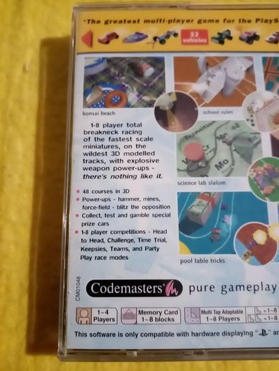 Micromachines V3 PlayStation 1 Ps1 PlayStation 2 ps2 games Original
