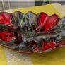 ceramic mid century platters Image 2