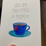 mothers day handmade watercolour card Image 3