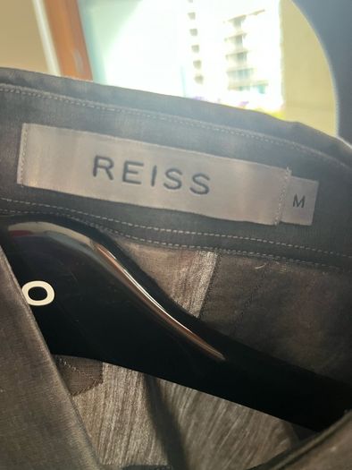 Dark grey men's shirt Reiss