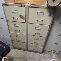 4-Drawer Metal Filing Cabinets