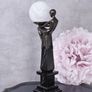 Exclusive Art Deco Lamp with Spherical Shade Femme Fatale Image 3