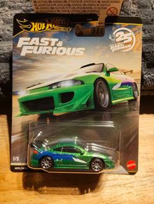 Hot Wheels Premium Fast And Furious 1995 Mitsubishi Eclipse Chase 1/5