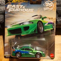 Hot Wheels Premium Fast And Furious 1995 Mitsubishi Eclipse Chase 1/5
