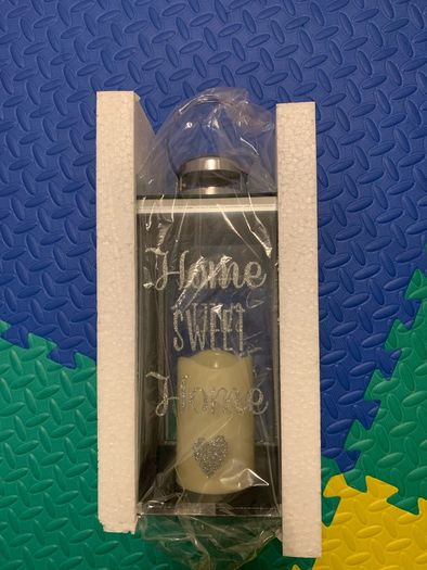 Decorative glass lantern