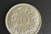 Rare 1970 Switzerland coin 10 Rappen