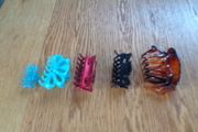 Hair Claw Clips x 5 for Sale