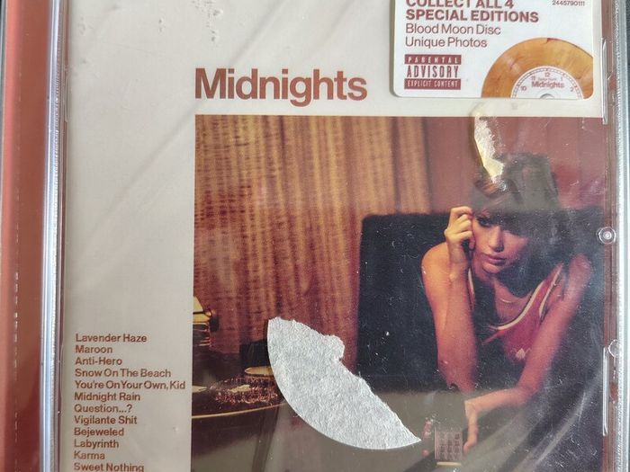 Taylor Swift - Midnights CD (2022) Blood Moon Edition NEW SEALED