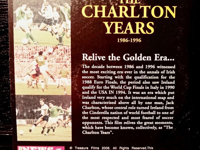 2006. The Charlton Years.1986 - 1996. DVD